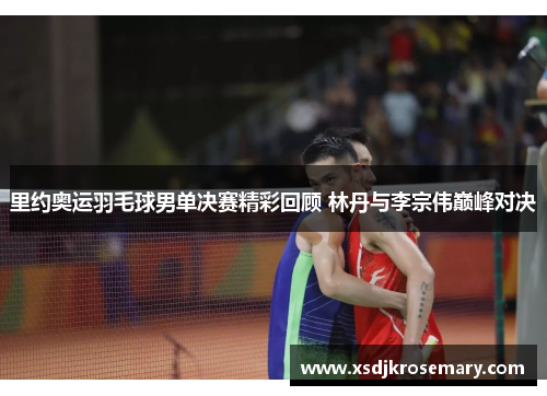 里约奥运羽毛球男单决赛精彩回顾 林丹与李宗伟巅峰对决